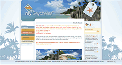 Desktop Screenshot of my-seychelles.net