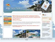 Tablet Screenshot of my-seychelles.net